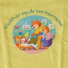 T-skjorte Gullhår og de tre bjørnene - solgul thumbnail