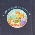 Gullhår og de tre bjørnene genser - marineblå thumbnail